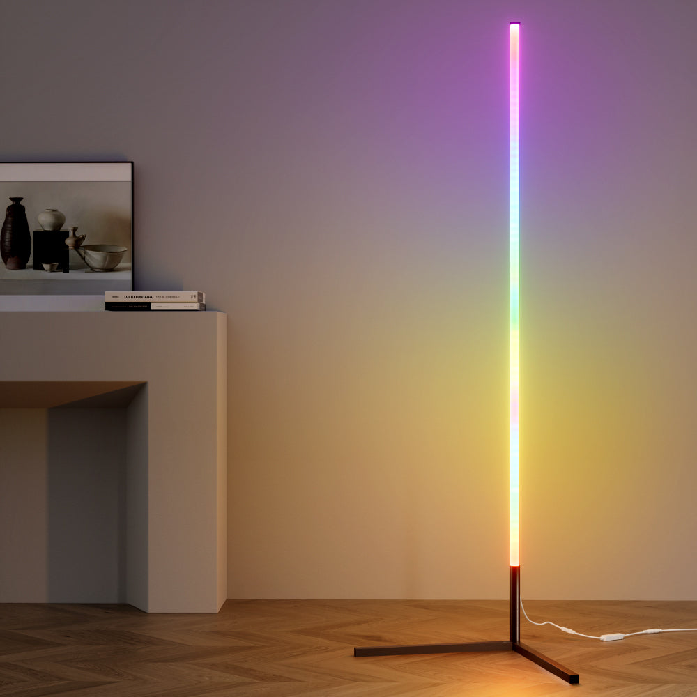 RGB LED Floor Lamp | Remote Control | Corner Light Stand | Gaming Room | 150CM