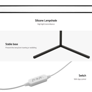 RGB LED Floor Lamp | Remote Control | Corner Light Stand | Gaming Room | 150CM