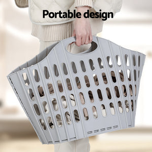 Artiss Laundry Basket Hamper Large Foldable Washing Clothes Storage Organiser
