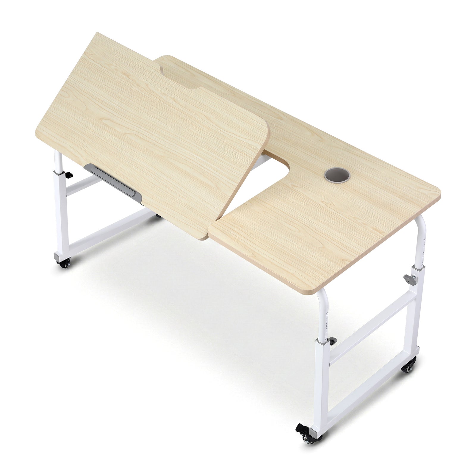 Mobile Laptop Desk | Adjustable Overbed Computer Table