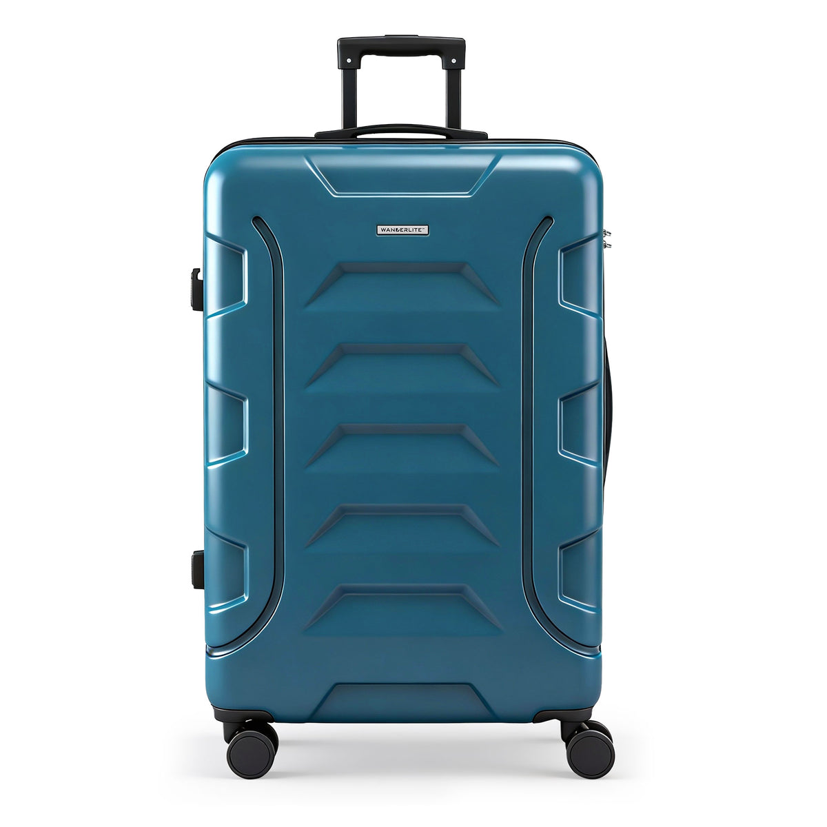 28" Hardshell Luggage | Lightweight Travel Case | TSA Lock | Teal
