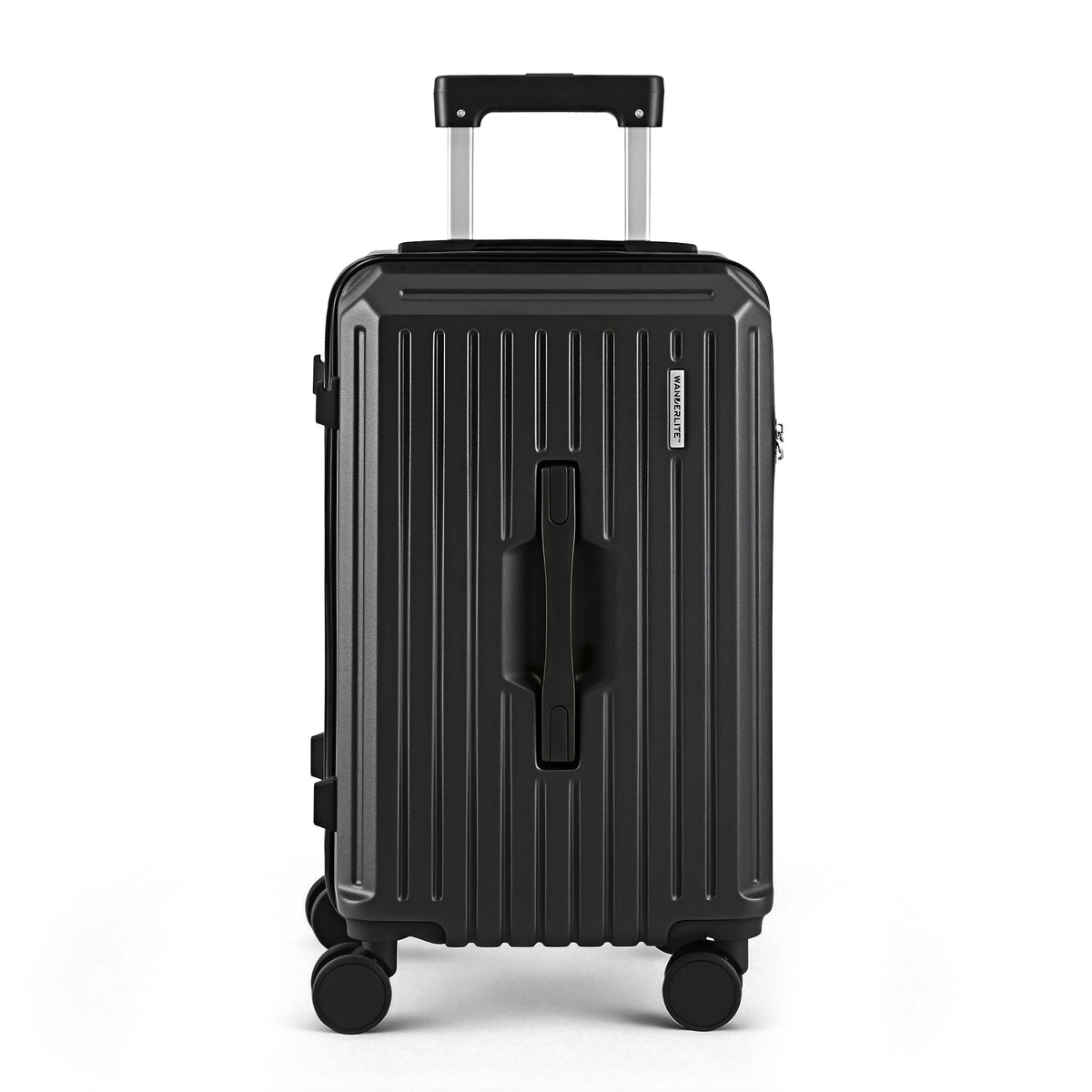 20in Carry On Luggage Suitcase | TSA Lock | Travel Case | Black