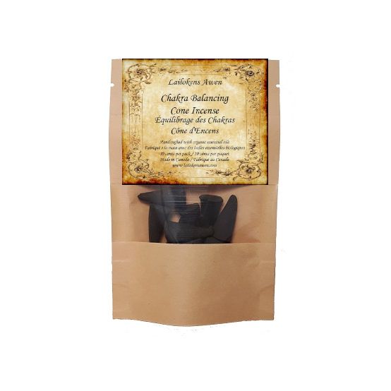 Lailokens Awen Chakra Balance Incense Cones | 10 Pack