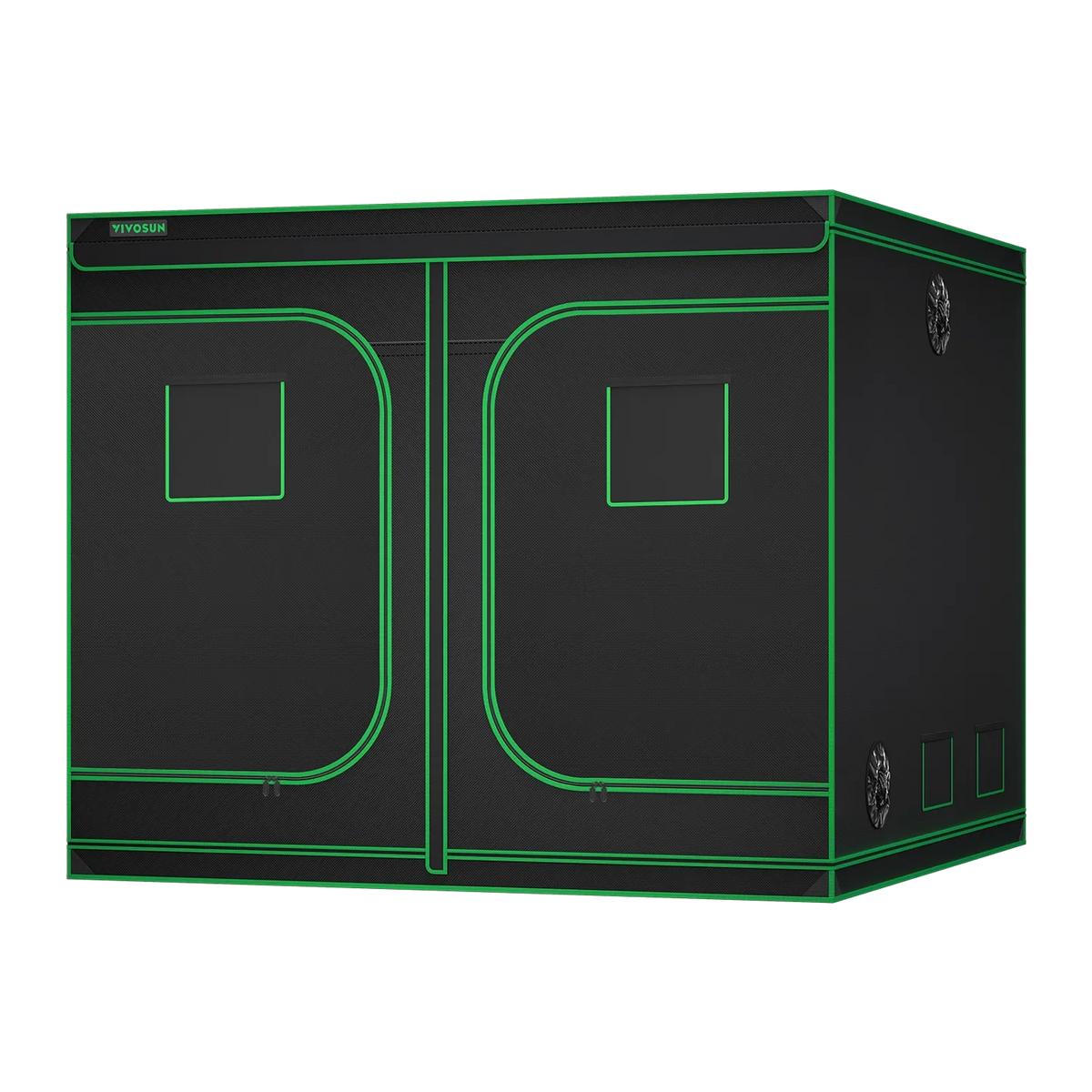 Large Indoor Grow Tent | 244cm x 244cm x 203cm | 600D Oxford | Lightproof Mylar Lined