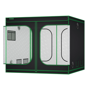 Large Indoor Grow Tent | 244cm x 244cm x 203cm | 600D Oxford | Lightproof Mylar Lined