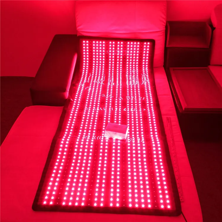 Large Red Light Therapy Mat | 1260 High-Density LEDs | 660nm & 850nm Spectrum | Full Body Recovery Pad | 160cm x 70cm