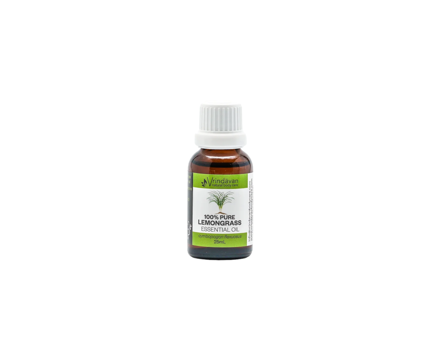 Lemongrass 25ml Essential Oil | 100% Pure | Vrindavan