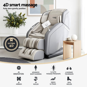 Livemor | 4D Massage Chair | Electric Recliner | Home Massager | Gary
