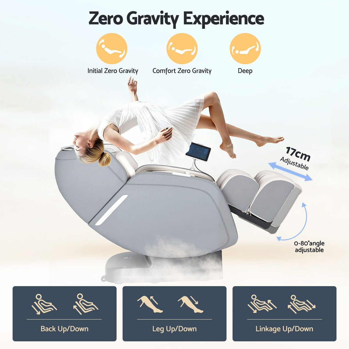 Livemor | 4D Massage Chair | Electric Recliner | Home Massager | Gary