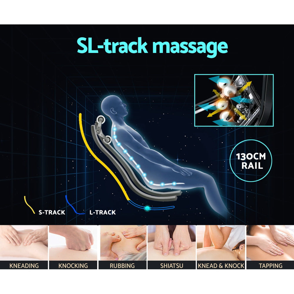 Livemor | 4D Massage Chair | Electric Recliner | Home Massager | Gary