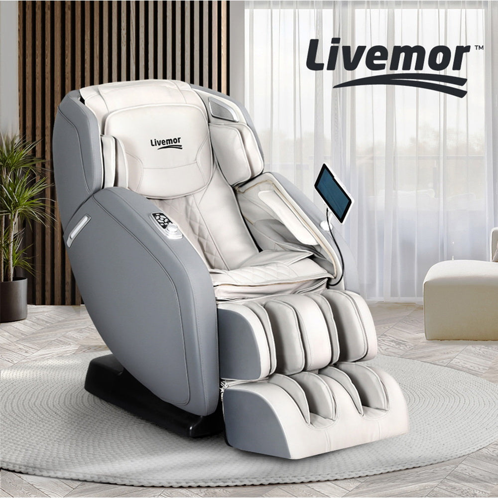 Livemor | 4D Massage Chair | Electric Recliner | Home Massager | Gary