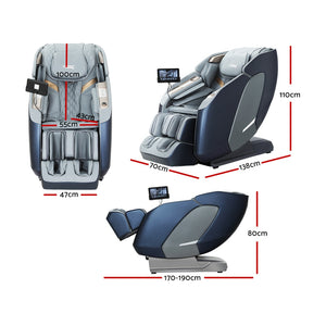 Livemor | 4D Massage Chair | Electric Recliner | Double Core Mechanism | Massager Melisa
