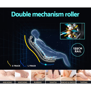 Livemor | 4D Massage Chair | Electric Recliner | Double Core Mechanism | Massager Melisa