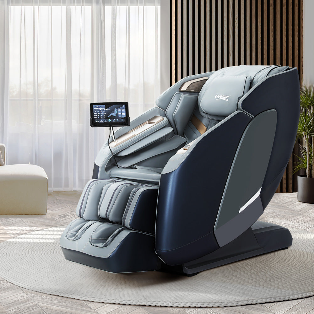 Livemor | 4D Massage Chair | Electric Recliner | Double Core Mechanism | Massager Melisa