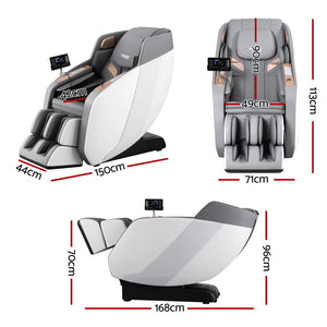 Electric Massage Recliner Chair | Double Core Mechanism | ROWA | White