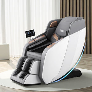 Electric Massage Recliner Chair | Double Core Mechanism | ROWA | White