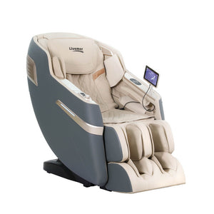 Livemor | 4D Massage Chair | Electric Recliner | Home Massager | Gray Sina