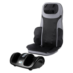 Full Back Massage Seat Cushion | Heating | Kneading Foot Massager