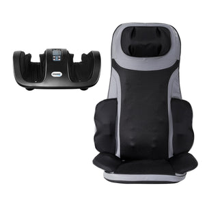 Full Back Massage Seat Cushion | Heating | Kneading Foot Massager