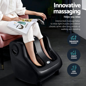 Full Back Massage Seat Cushion | Heating | 360° Foot Massagers