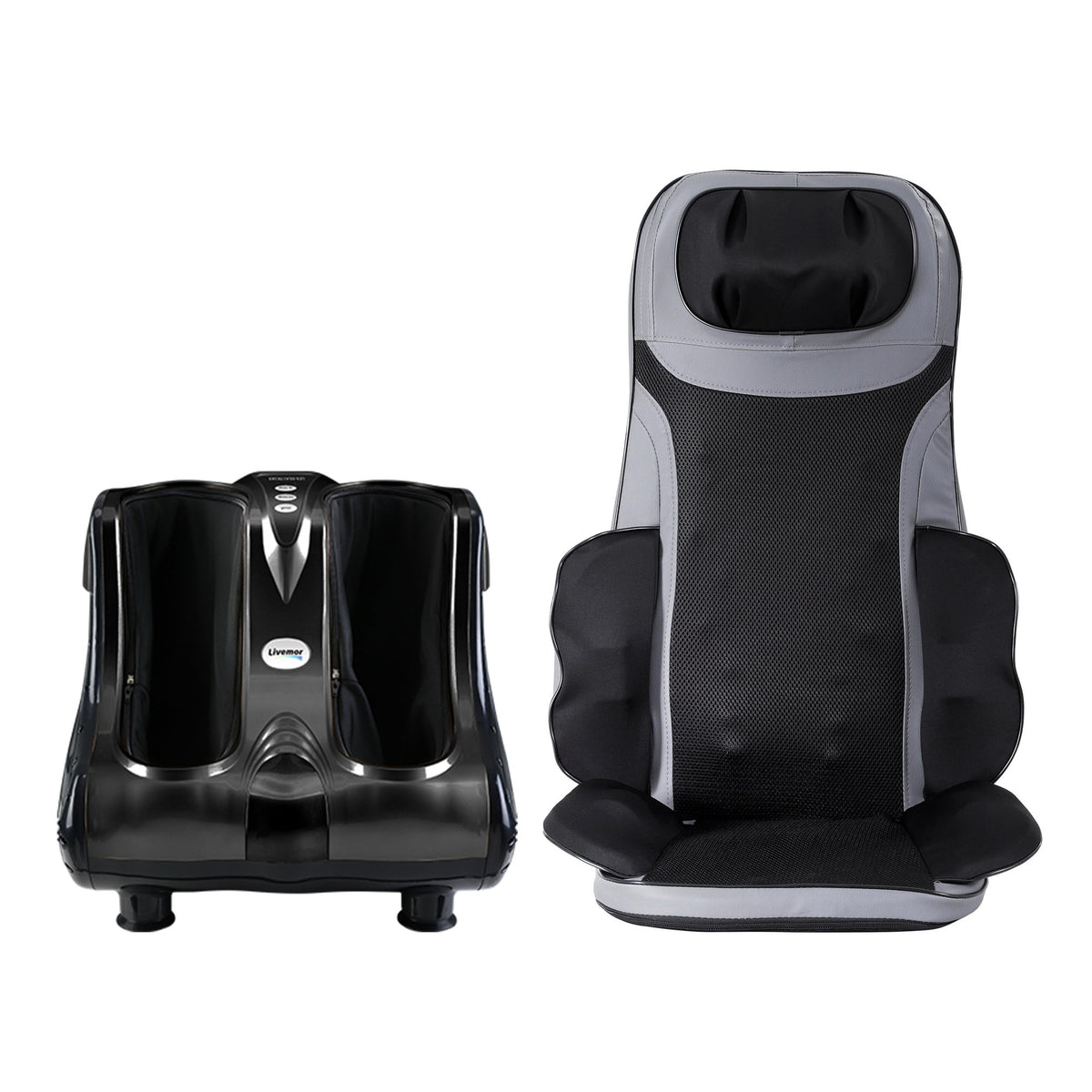 Massage Seat Cushion | Heating Function | Calf & Foot Massager