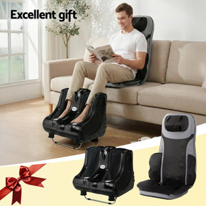 Massage Seat Cushion | Heating Function | Calf & Foot Massager