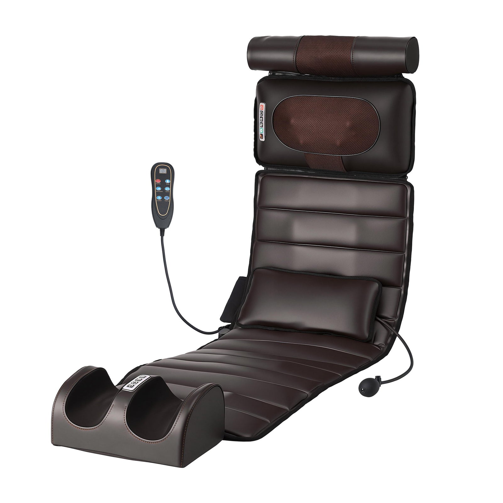 Massage Mat | Heated Neck, Foot & Vibration Airbag Mattress