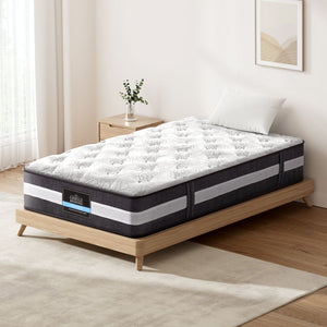 King Single Mattress | 7 Zone Pocket Spring | Medium Firm Foam 30cm | Bed Size
