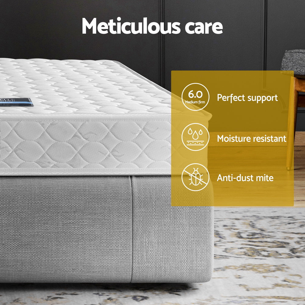 Giselle Bedding | 13cm Mattress | Tight Top | King Single
