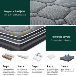 Giselle Bedding Mattress | 35cm | Bamboo Cover | Double