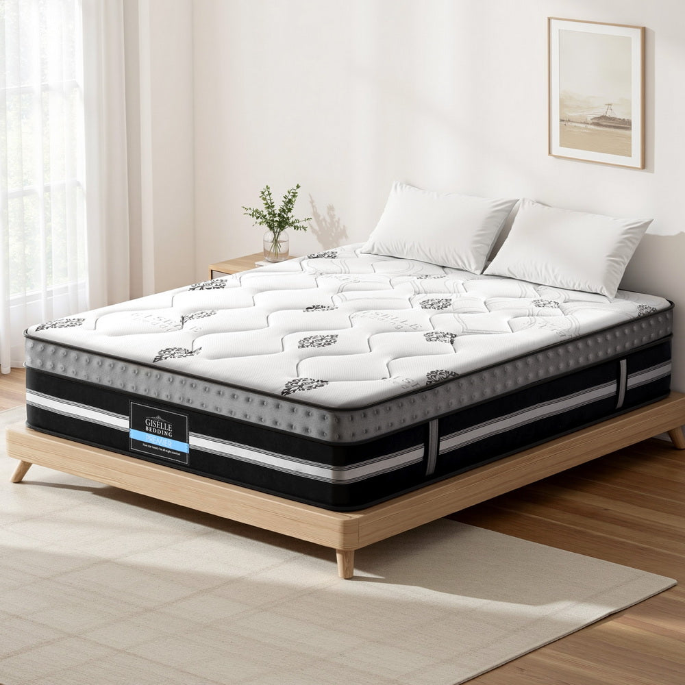 Double Mattress | 35cm | Bed in a Box | Pocket Spring + Gel Memory Foam