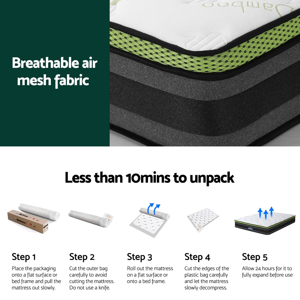 Giselle Mattress | Cool Gel Memory Foam | 30cm Thick | King Size