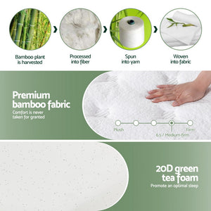 Giselle Mattress | 20cm | King | Green Tea Infused Foam