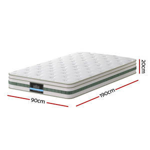 Giselle Mattress | 20cm | Single | Green Tea Infused Foam
