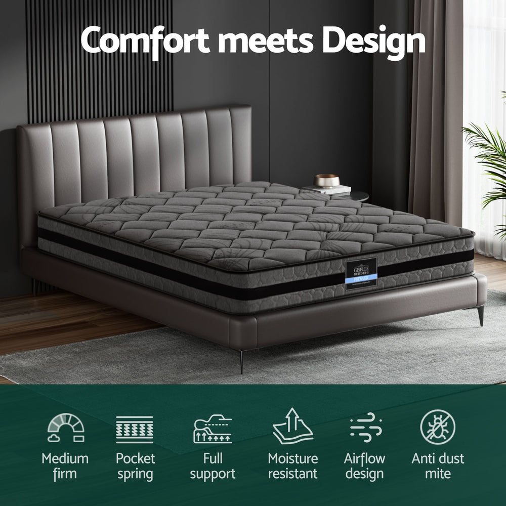 Giselle Bedding Mattress | 22cm | Medium Firm | King