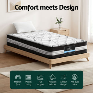 Giselle Bedding Mattress | 30cm | Medium Firm | King Single
