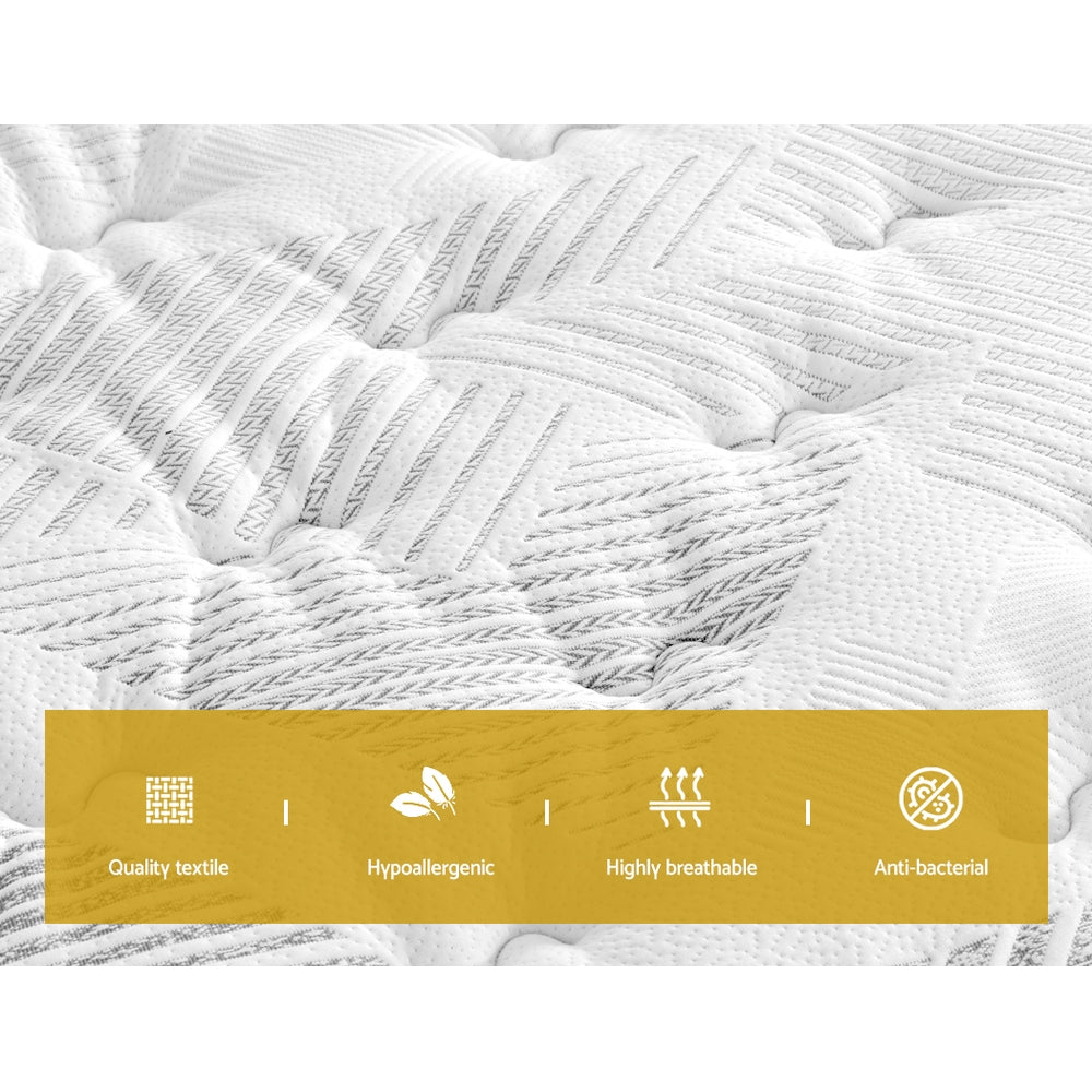 Giselle Bedding | 25cm Mattress | Green Tea Foam | King Single