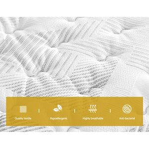 Giselle Bedding | 25cm Mattress | Green Tea Foam | King Single