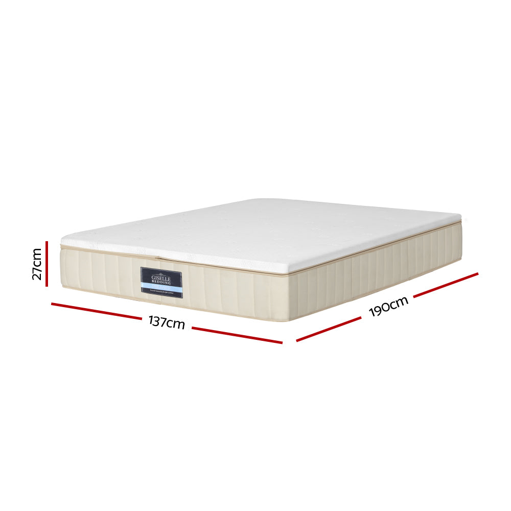 Giselle Bedding | 27cm Mattress | Double-sided | Flippable Layer | Double