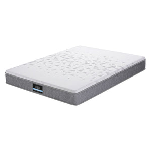Giselle Bedding King Mattress 23cm Pocket Spring Mattress with Adjustable Firmness Reversible Foam Layer for Medium Firm & Firm Support Motion Isolation Bedroom Bed