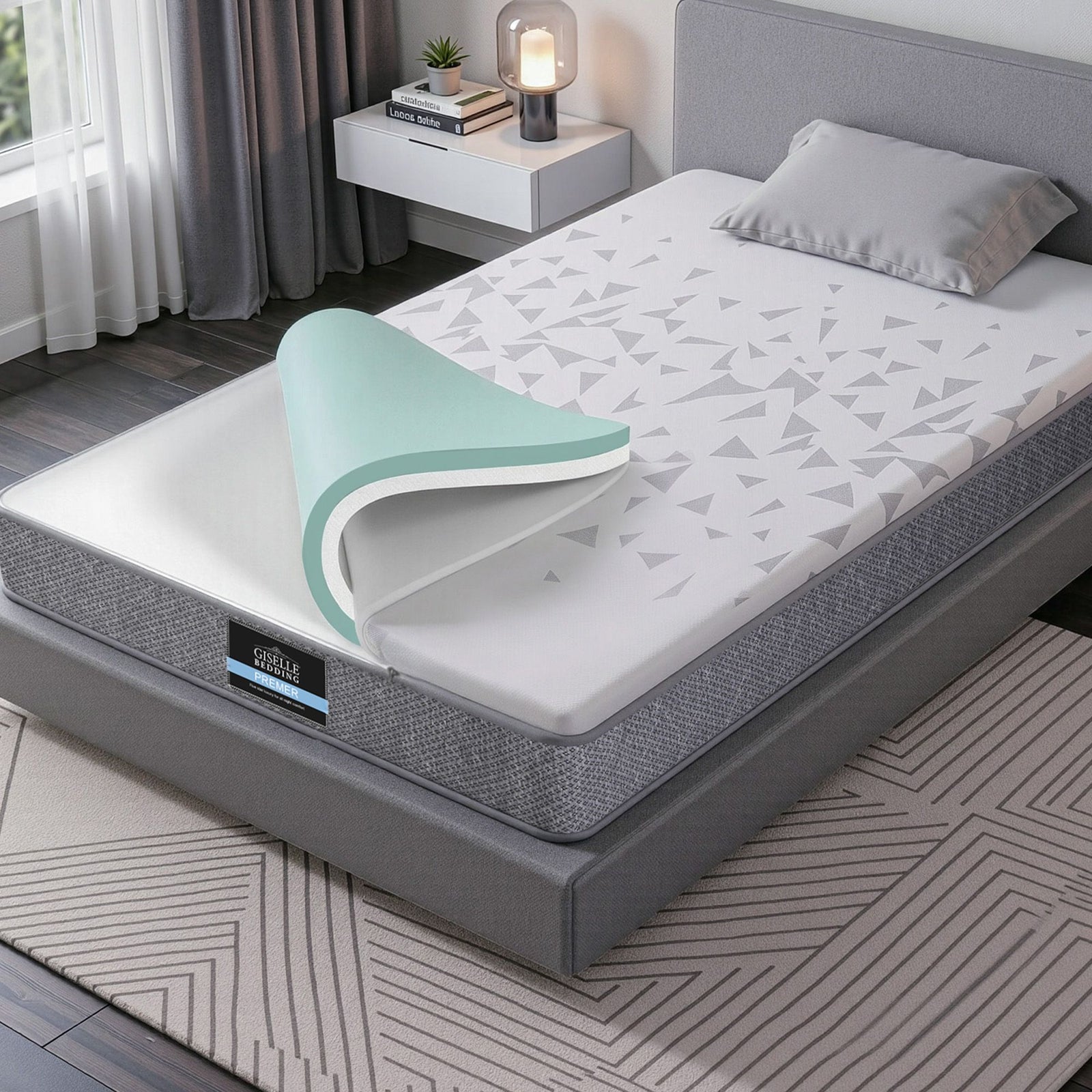 Pocket Spring Mattress | King Single | 23cm Adjustable Firmness