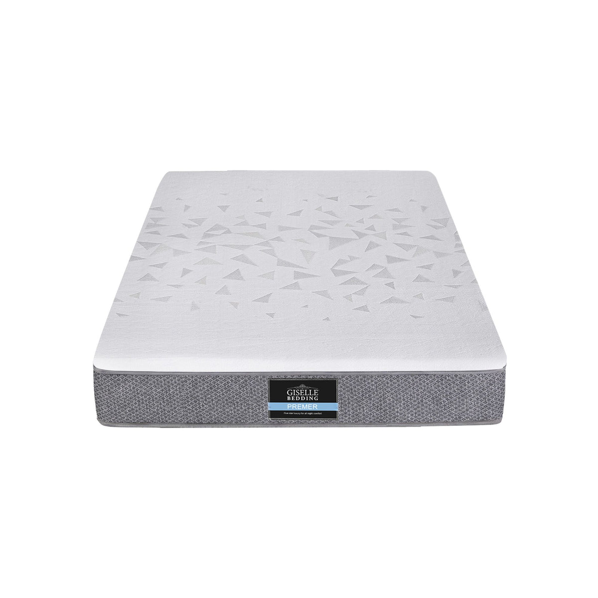Giselle Bedding King Single Mattress 23cm Pocket Spring Mattress with Adjustable Firmness Reversible Foam Layer for Medium Firm & Firm Support Motion Isolation Bedroom Bed