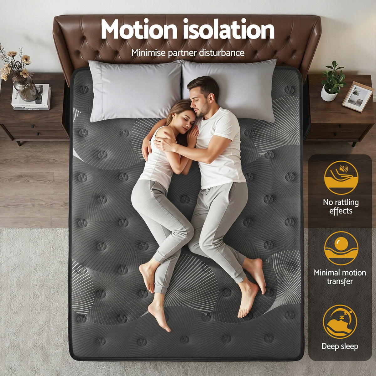 35cm Graphene Mattress | Memory Foam | Medium Firm | King