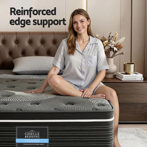 Graphene Euro Top Mattress | 35cm | Medium Firm | King Single