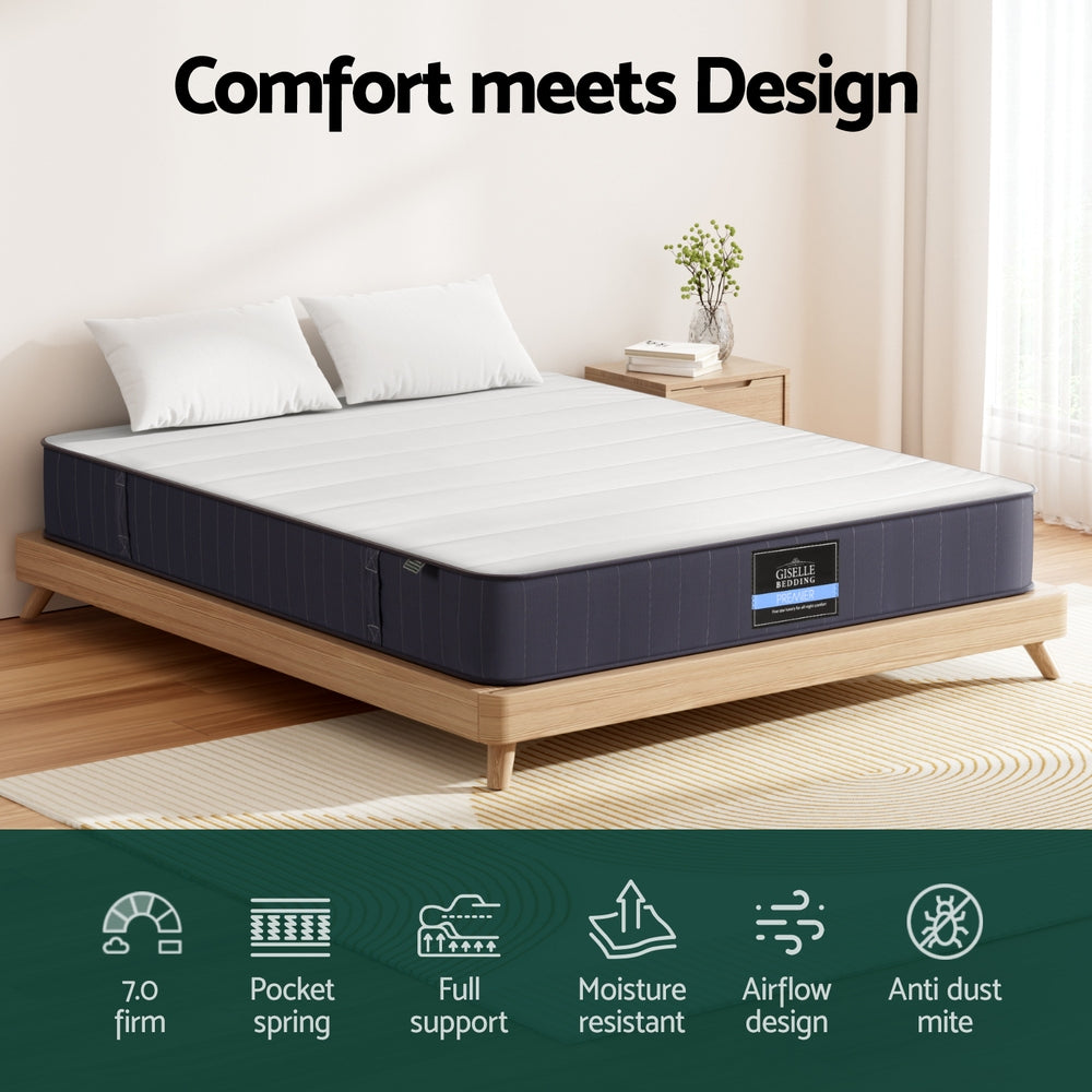 Giselle Mattress | 20cm | Pocket Spring | Double Bed