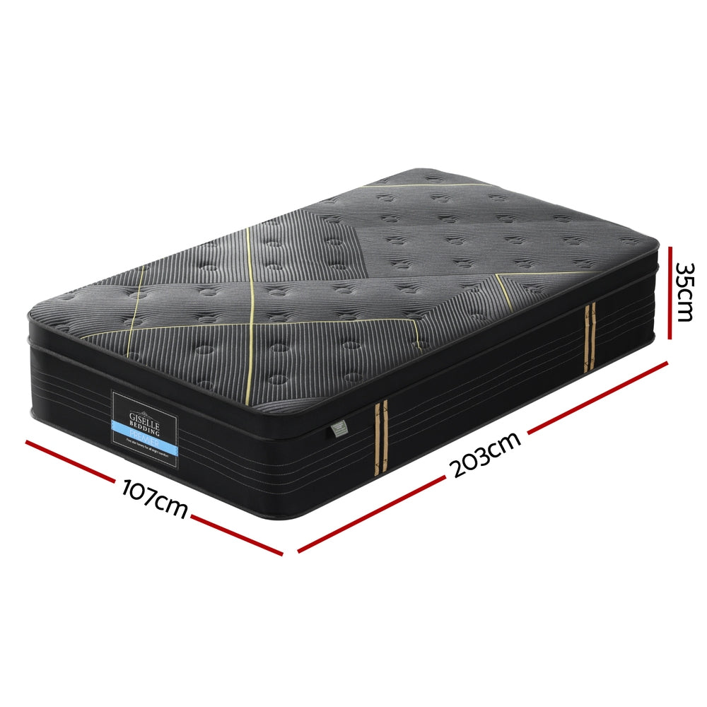Giselle Mattress | 35cm | Bamboo Pocket | Firm Foam | King Single Bed