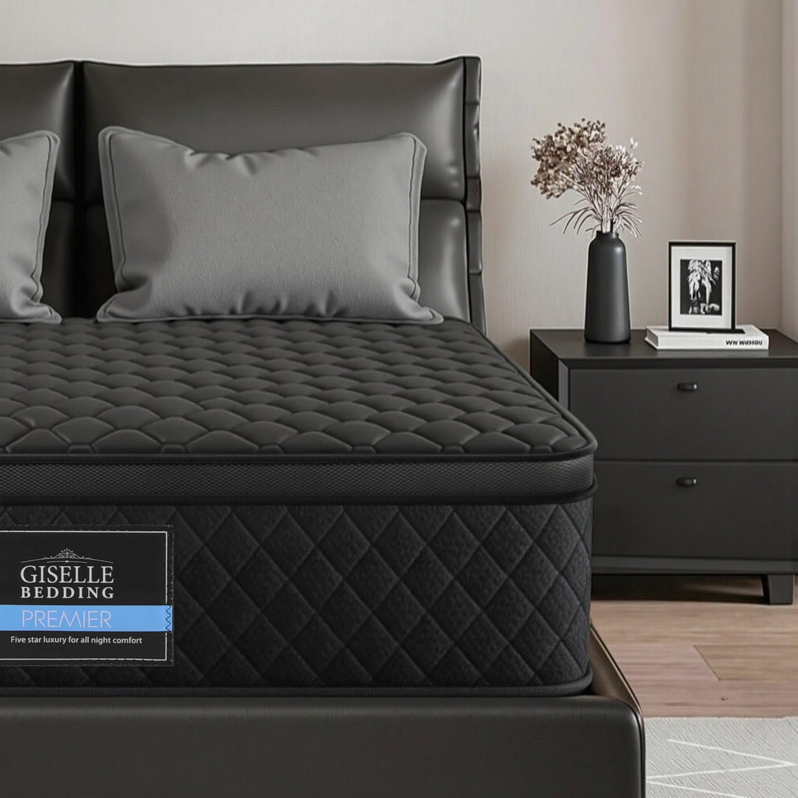 Mattress | 34cm | 5-Zone Pocket Spring | Egg Crate Memory Foam | Double