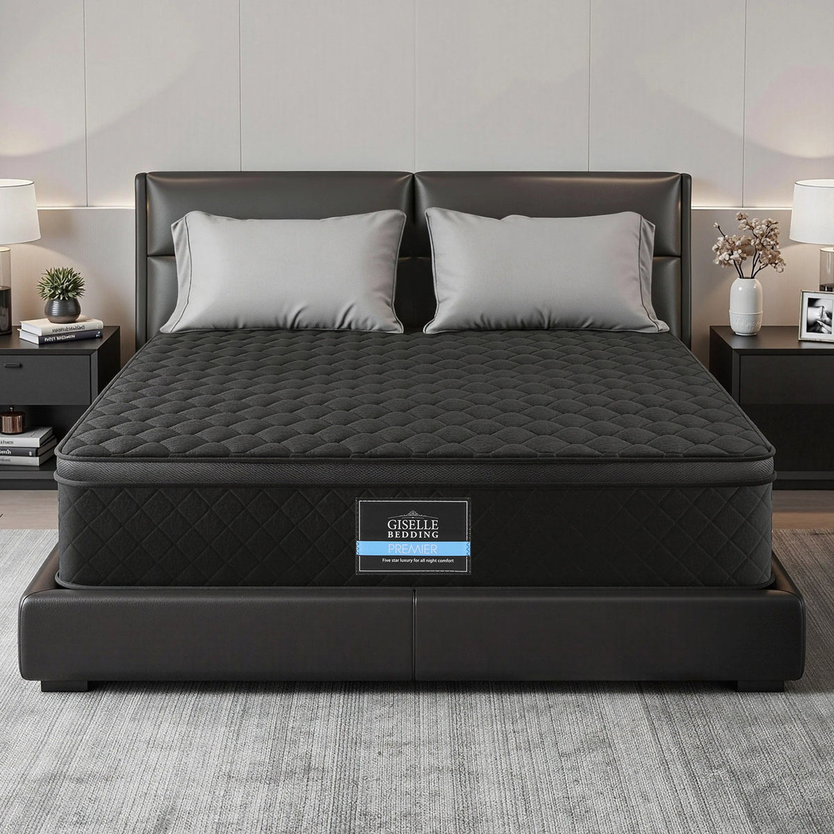 34cm Mattress | 5-Zone Pocket Spring | Egg Crate Memory Foam | King