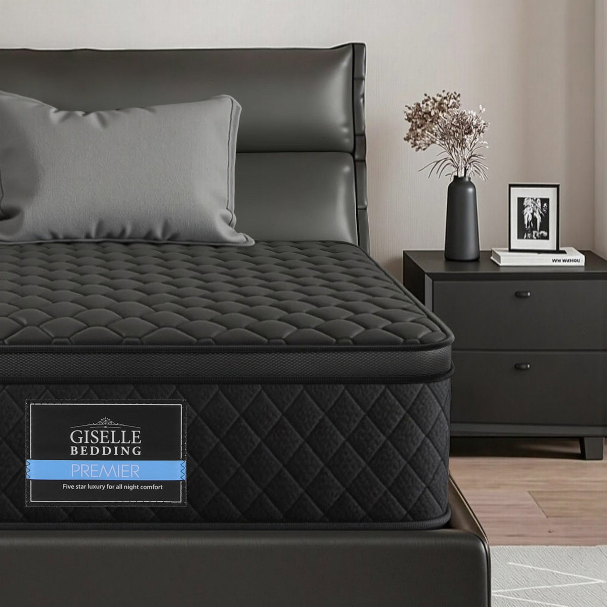 5-Zone Mattress | 34cm | Pocket Spring + Egg Crate Memory Foam | Single