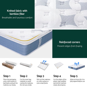 Giselle Mattress | 25cm | Pocket Spring | King Bed